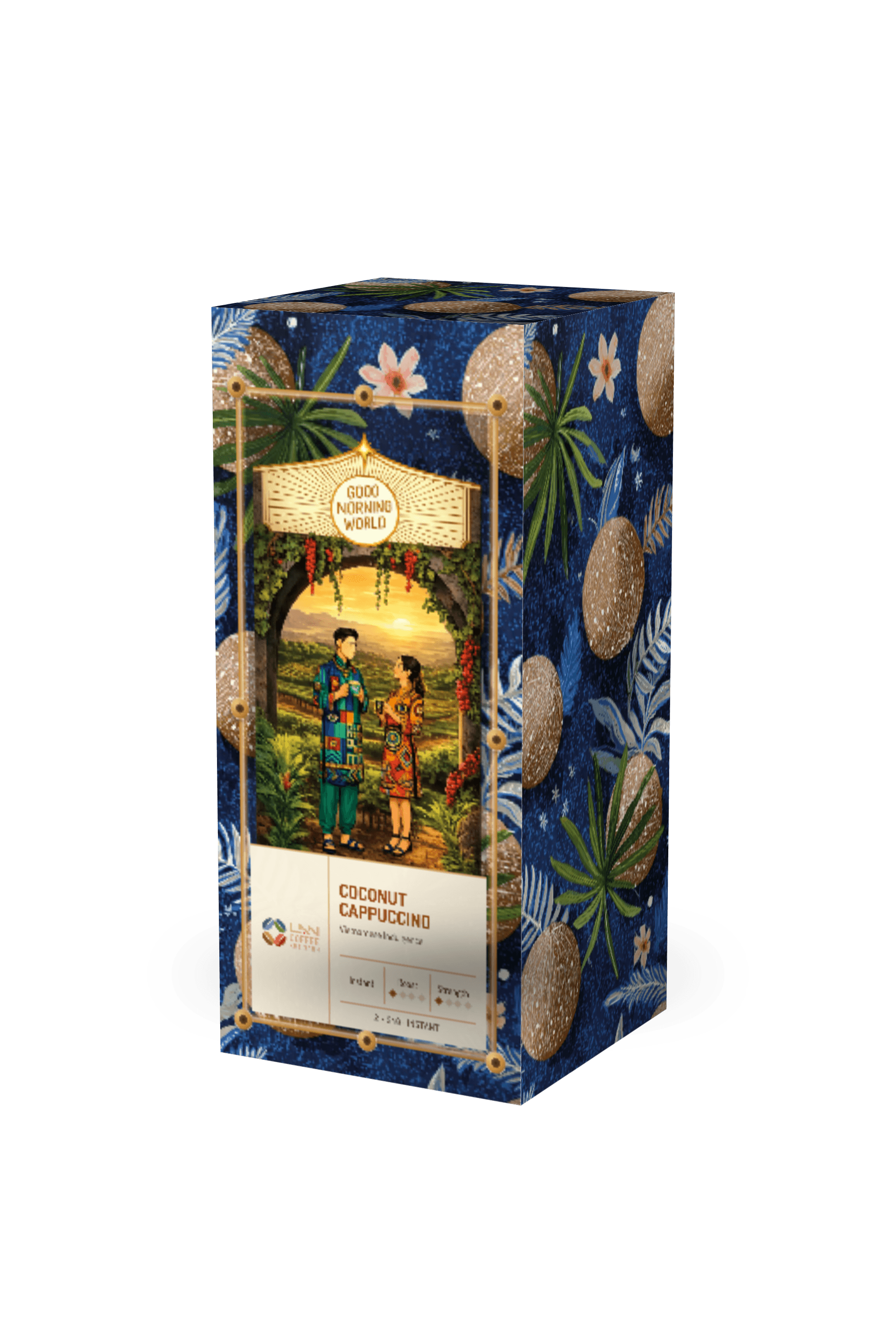 Coconut Cappuccino — Instant Vietnamese Delight